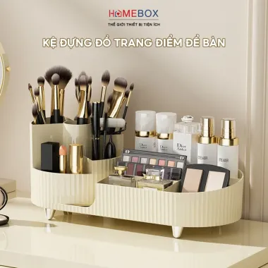 Kệ Mỹ Phẩm Để Bàn Xoay 360 Độ Tiện Dụng Dollyhouse - Giảm 14.7k còn 49k 6