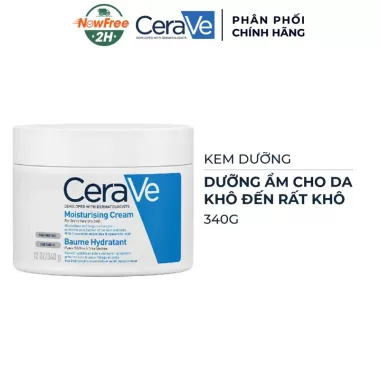 Kem dưỡng ẩm Cerave Moisturising Cream dành cho da khô 340g 4