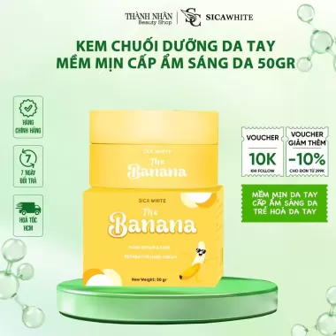 KEM DƯỠNG ẨM TAY CHÂN THE BANANA - CẤP ẨM CHUYÊN SÂU, NUÔI DƯỠNG LÀN DA MỊN MÀNG 1