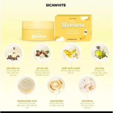 KEM DƯỠNG ẨM TAY CHÂN THE BANANA - CẤP ẨM CHUYÊN SÂU, NUÔI DƯỠNG LÀN DA MỊN MÀNG 4