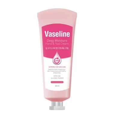 Kem Dưỡng Da Tay Vaseline Deep Moisture Hand &amp; Nail Cream Và Móng giúp chăm sóc cho da tay mềm mại hơn 60ml 1