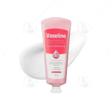 Kem Dưỡng Da Tay Vaseline Deep Moisture Hand &amp; Nail Cream Và Móng giúp chăm sóc cho da tay mềm mại hơn 60ml 5