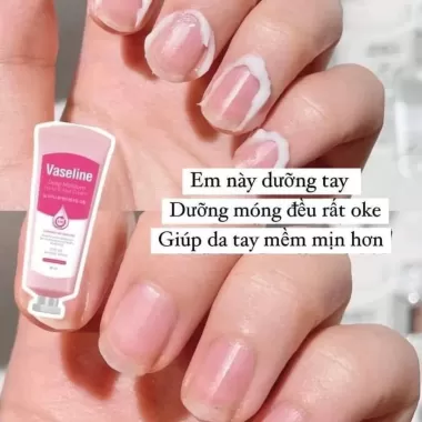 Kem dưỡng da tay Vaseline, dưỡng ẩm sâu cho da tay, dưỡng móng tay chắc khỏe 60ml