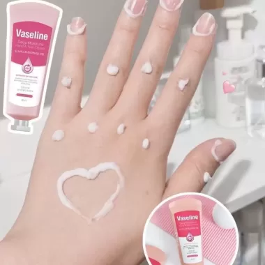 Kem dưỡng da tay Vaseline, dưỡng ẩm sâu cho da tay, dưỡng móng tay chắc khỏe 60ml 6 Kem dưỡng da tay Vaseline, dưỡng ẩm sâu cho da tay, dưỡng móng tay chắc khỏe 60ml 6