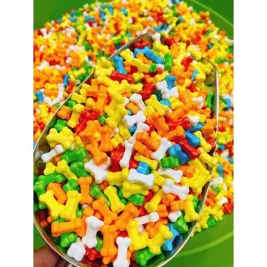 Kẹo C Xương Cún Trái Cây Mix Vị Ngon Mê Ly - 500gr Giá Chỉ 33.000đ