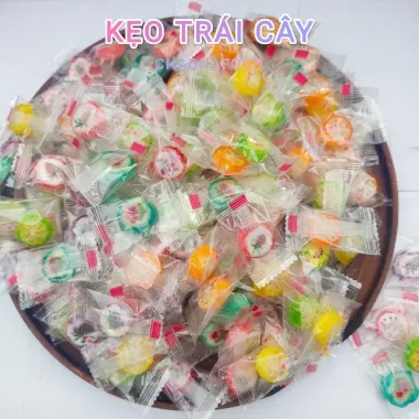 Kẹo C Xương Cún Trái Cây Mix Vị Ngon Mê Ly - 500gr Giá Chỉ 33.000đ