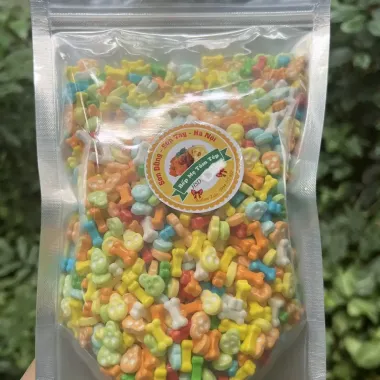 Kẹo C Xương Cún Trái Cây Mix Vị Ngon Mê Ly - 500gr Giá Chỉ 33.000đ