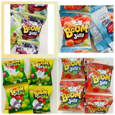 Kẹo Dẻo Boom Jelly Orion Đủ Vị - Combo 5 Gói 25g, Ăn Vặt Giá Cực Sỉ 31.000đ