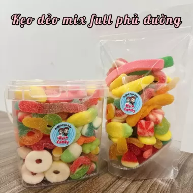 KẸO DẺO CHÍP MIX FULL PHỦ ĐƯỜNG 300G-500G-1000G 1