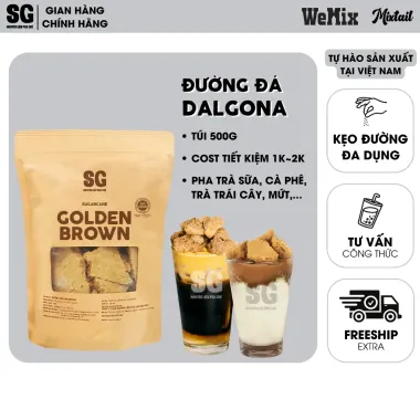 Kẹo đường Dalgona socola giảm giá - Size vừa 100g chỉ 23k 3
