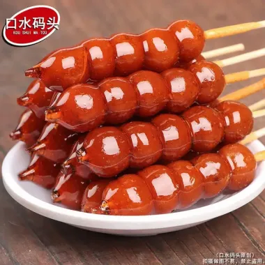 Kẹo Hồ Lô Bọc Đường Trung Quốc - Ăn Vặt Nổi Tiếng, Giá Chỉ 5500đ 6