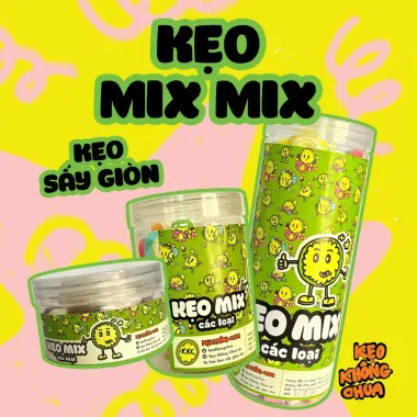 Kẹo MIX MIX Sấy Giòn Không Chua Siêu Ngon Giá Tốt 44k 1