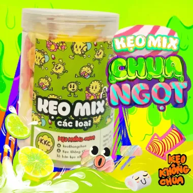 Kẹo MIX MIX Sấy Giòn Không Chua Siêu Ngon Giá Tốt 44k 6
