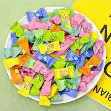 Kẹo Ngậm Trái Cây Không Đường Vitamin C - Mix Vị Thơm Miệng Mát Lạnh Giá Tốt 20000đ 5