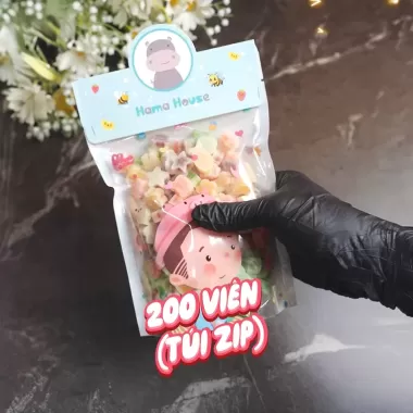 Kẹo sáp combo 45/100/200viên - KẸO SÁP MINI SIZE 1cm mix vị 3 Kẹo sáp combo 45/100/200viên - KẸO SÁP MINI SIZE 1cm mix vị 3