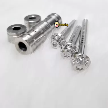 Khâu, Ắc inox 304 Gắn Baga, Rổ Chống Đổ Cho Tất Cả Dòng Xe Máy (giá 1 cục) - Xuyên Việt 8 Khâu, Ắc inox 304 Gắn Baga, Rổ Chống Đổ Cho Tất Cả Dòng Xe Máy (giá 1 cục) - Xuyên Việt 8