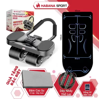 [KHUYẾN MÃI TẶNG 5 MÓN] Habana Sport Bàn Xoay Eo Đốt Mỡ Giảm Cân Tại Nhà Massage Chân 6