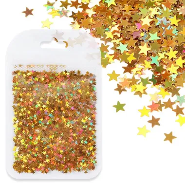 Kim Tuyến Ngũ Sắc Hình Ngôi Sao 4mm Trang Trí Nail Art Thủ Công Giảm Giá 20% Còn 12356đ