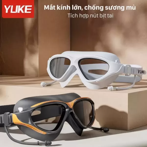 Cách chọn kính bơi cho người lớn: ưu điểm của mắt kính lớn và đệm dày