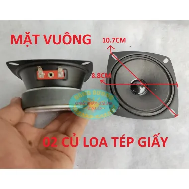 Loa Treble Vuông 7cm Tép Giấy 2 Chiếc Giá Rẻ Chỉ 65k Giảm Từ 78k 4 Loa Treble Vuông 7cm Tép Giấy 2 Chiếc Giá Rẻ Chỉ 65k Giảm Từ 78k 4