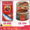 lóc 10 hộp Cá nục sốt cà 3 cô gái thái lan 155g ( nắp đỏ). Date mới 4
