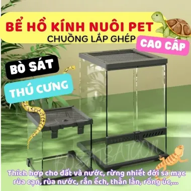 Lồng Nuôi Thú Cưng Giá Rẻ - Chuột Hamster, Rùa, Bò Sát, Thằn Lằn - Giảm 26% còn 119.000đ 1