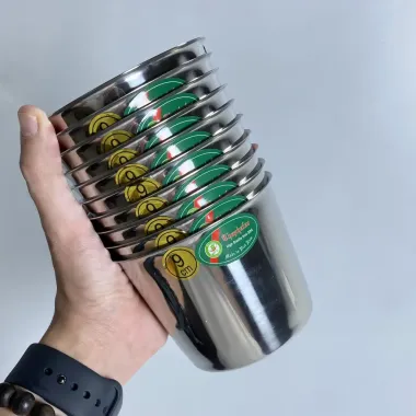 Ly Inox Làm Đá Cao Cấp TITHAFAC - Giảm 17000đ, Chỉ 59k, Đủ Size 7-10cm, Tem Đỏ Chính Hãng 6