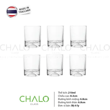 Ly Thủy Tinh Union Glass 245ml Sang Trọng - Khuyến Mãi 103750đ Bộ 6 Ly Nhập Khẩu Thái Lan UG-350 5