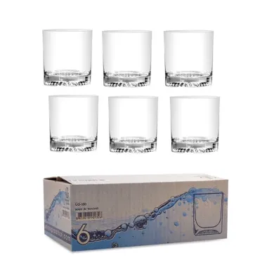 Ly Thủy Tinh Union Glass 245ml Sang Trọng - Khuyến Mãi 103750đ Bộ 6 Ly Nhập Khẩu Thái Lan UG-350 6