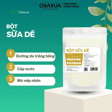 Mặt Nạ Bột Đắp Mặt Hữu Cơ OBAXUA Dưỡng Da Trắng Mịn Giá Chỉ 25k - Giảm Tối Đa 20%