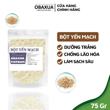 Mặt Nạ Bột Đắp Mặt Hữu Cơ OBAXUA Dưỡng Da Trắng Mịn Giá Chỉ 25k - Giảm Tối Đa 20%