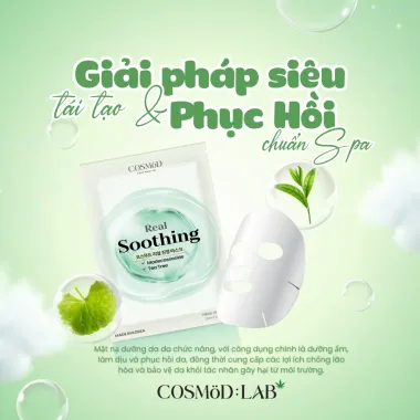 Mặt Nạ Cosmod Real Soothing Giảm 20% - 250000đ Giá Cực Sốc - Chăm Sóc Da Kiềm Dầu Hiệu Quả 1