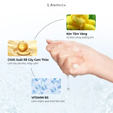 Mặt nạ King of Volume!Mặt nạ AF Dưỡng ẩm Làm dịu da 10 Cái / hộp Rose Centella Asiatica Da nhạy cảm