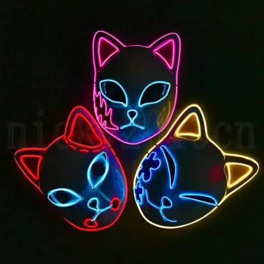 Mặt Nạ LED Phát Quang Độc Đáo Halloween - Giá Shock 47300đ Thay vì 57233đ - Đặt ngay! 1