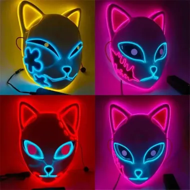 Mặt Nạ LED Phát Quang Độc Đáo Halloween - Giá Shock 47300đ Thay vì 57233đ - Đặt ngay! 6
