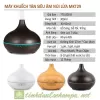 (Mẫu 2025) Máy Xông Tinh Dầu Phòng Ngủ Ngọn Lửa Siêu Đẹp, Đèn Ngủ Led 7 Màu Sang Trọng, Tinh Tế