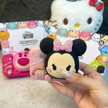 Máy Ảnh Kỹ Thuật Số MINI DISNEY Kép HD Tặng Thẻ 32GB Cho Bé Trò Chơi Giảm 134k 6