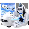 Máy Bay Biến Hình Robot Cảm Biến LED Có Nhạc Cho Bé Giá Rẻ 146k 5