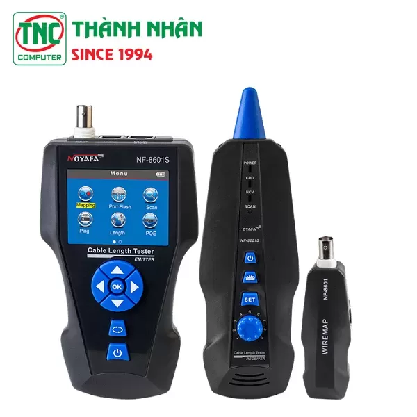 Hướng dẫn chi tiết sử dụng máy dò đo dây mạng TXIC để kiểm tra cáp và đo chiều dài