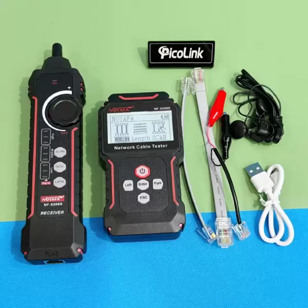 Đánh giá chi tiết màn LCD và độ chính xác của Máy dò đo dây mạng TXIC