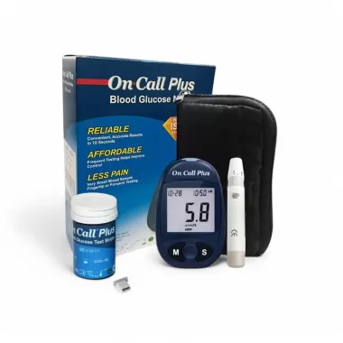 Máy đo đường huyết ACON On - Call Plus - Đo nhanh trong 10S bảo hành trọn đời - Cho ra kết quả chính xác