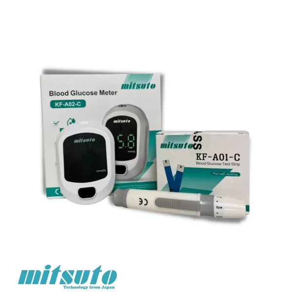 Hình ảnh sản phẩm Máy Đo Đường Huyết Nhật Bản MITSUTO – A02C