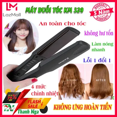 Máy Duỗi Ép Tóc 4 Mức Nhiệt Cắt Giá MLT04 - Tóc Bóng Mượt Với Protein Thực Vật 6 Máy Duỗi Ép Tóc 4 Mức Nhiệt Cắt Giá MLT04 - Tóc Bóng Mượt Với Protein Thực Vật 6