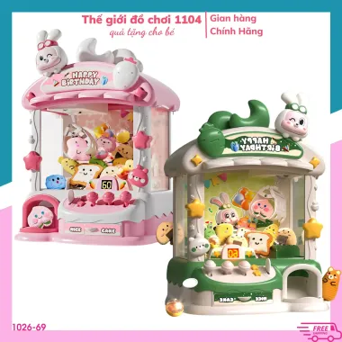 Máy Gắp Thú Bông Mini Toytopia Kích Thước Lớn Có Nhạc Đèn Giá Rẻ 387k