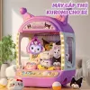 Máy Gắp Thú Mini Kuromi / Melody Có Đèn Và Nhạc Đi Kèm Nhiều Thú Bông Có Xu Đếm Thời Gian Thú Vị Đồ Chơi Thông Minh 1