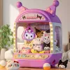Máy Gắp Thú Mini Kuromi / Melody Có Đèn Và Nhạc Đi Kèm Nhiều Thú Bông Có Xu Đếm Thời Gian Thú Vị Đồ Chơi Thông Minh 4
