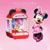 Máy Gắp Thú Mini Kuromi / Melody Có Đèn Và Nhạc Đi Kèm Nhiều Thú Bông Có Xu Đếm Thời Gian Thú Vị Đồ Chơi Thông Minh 6