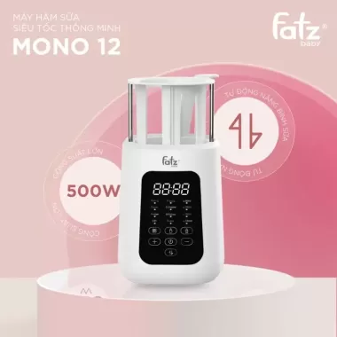 Máy hâm sữa siêu tốc thông minh Fatzbaby Mono 12 – FB3011KB 4