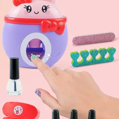 Máy Làm Móng Tay Giả Cho Bé Gái 6 Tuổi - Đồ Chơi Thời Trang Móng Tay DIY Giá Rẻ 143355đ 1
