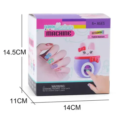 Máy Làm Móng Tay Giả Cho Bé Gái 6 Tuổi - Đồ Chơi Thời Trang Móng Tay DIY Giá Rẻ 143355đ 4